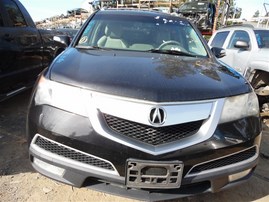 2013 Acura MDX Black 3.7L AT 4WD #A24895